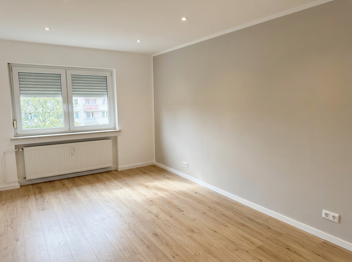Wohnzimmer komplett renoviert — nachher